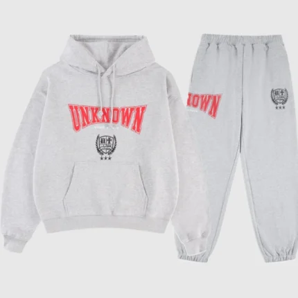 Unknown London Bully Tracksuit Grey 1