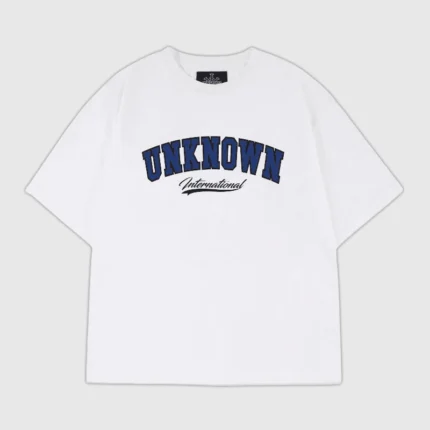 Unknown London College Logo T Shirt White