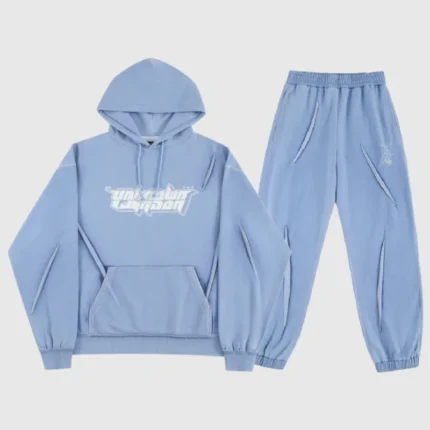 Unknown London Retro Logo Tracksuit Blue 1