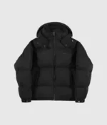 Unknown London Uniform Puffer V2 Jacket Black 3