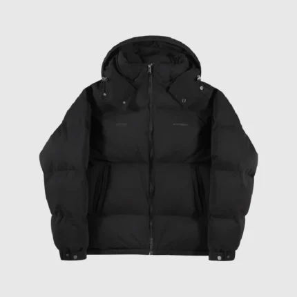 Unknown London Uniform Puffer V2 Jacket Black 3